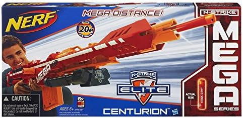 hasbro孩之宝nerf热火elite精英系列战神发射器红狙百夫长a4487